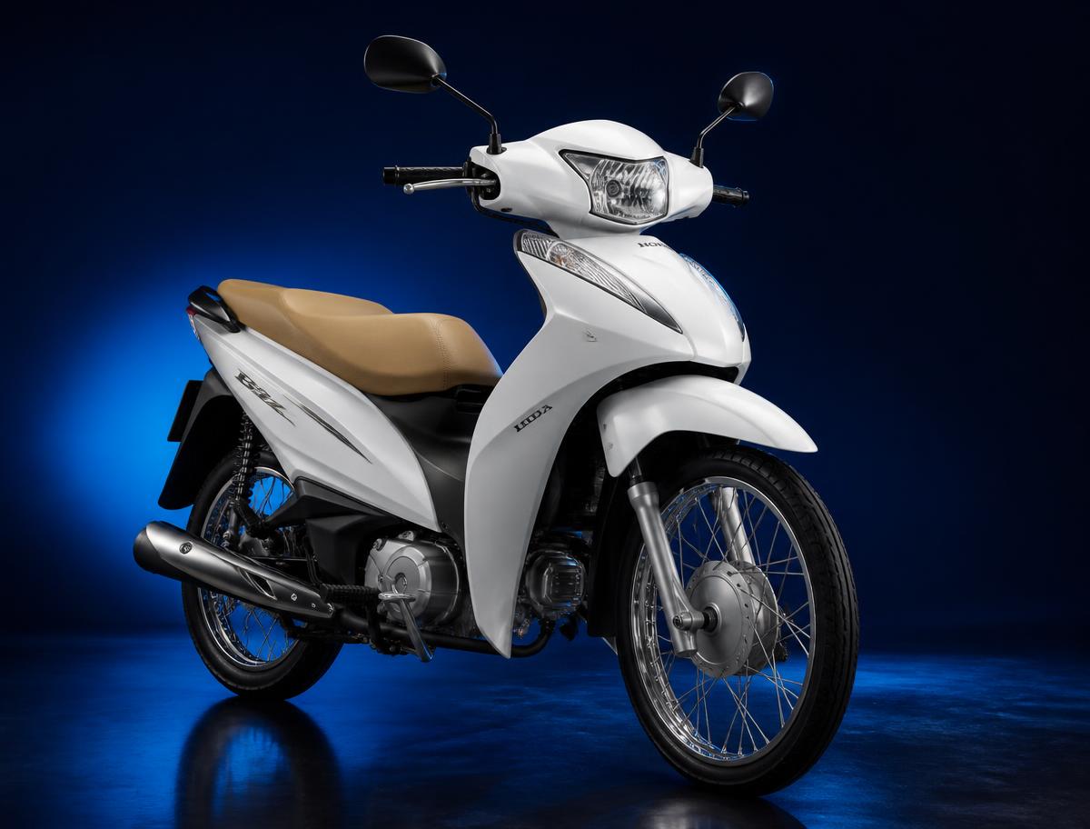 Honda Biz EX Branca 2026 · 0 km disponível na Goldloc